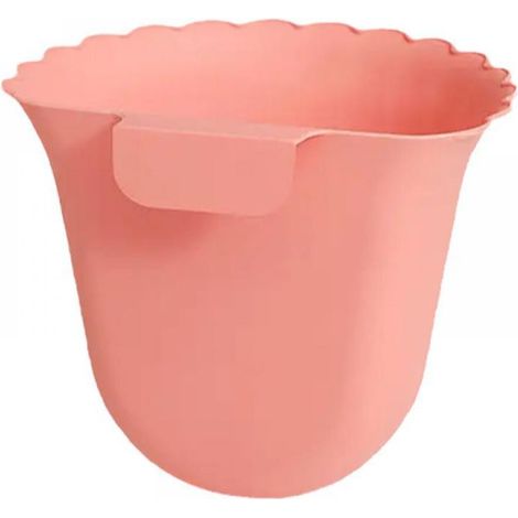Poubelle De Cuisine Suspendue Sans Perçage - Plastique Durable Vert Nordique - Pour Maison Bureau Dressing - Lot De 2 (1/4)