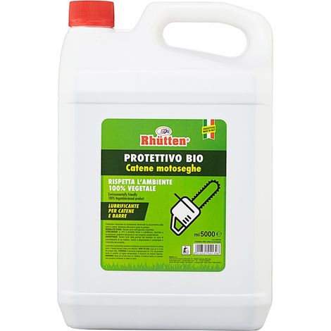 Olio Biodegradabile Motoseghe 1-5 LT Rhutten - size 1 Lt