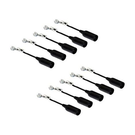 LEDmaxx 106825 casquillo de bombilla E14 negro 60 watts