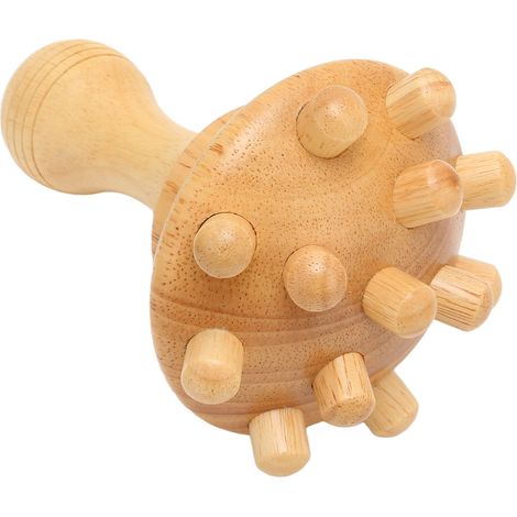 Bâton de massage en bois pieuvre anti-cellulite, outil de thérapie naturelle pour détendre les muscles et réduire le stress, lot de 1, idéal pour soulager les tensions corporelles. (1/5)
