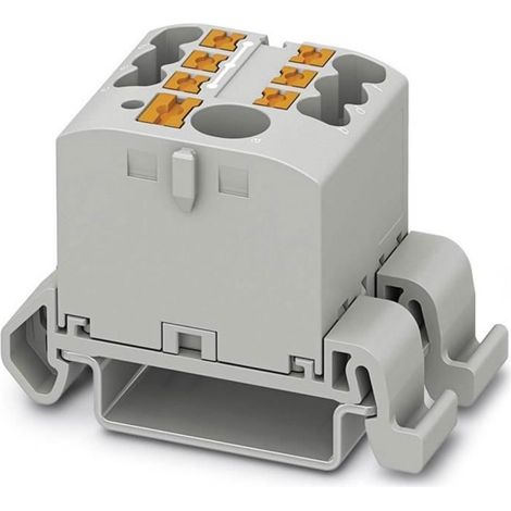 Bloque de distribución Phoenix Contact ptfix 6/6x2,5-ns35a gy 41 A 690 V (1/3)