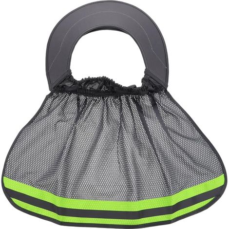 Sun Visor - Sun Visor - Sun Hat Brim for Men - Grey - Breathable Summer Cap Anti-UV Screen for Gardening Construction (1/5)