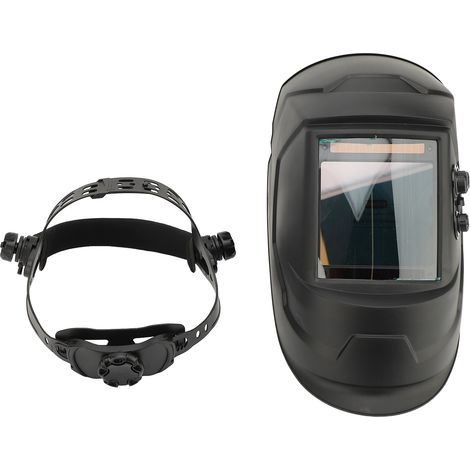 GARRYFIZH Casque de soudage à assombrissement automatique solaire avec 4 capteurs et fonction de meulage pour soudage TIG, MIG et MMA (1/5)