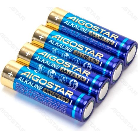 PILA ALCALINA LR6 (AA) DE 1.5V 4 UNDS - ALPHA