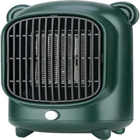 Radiateur Soufflant Céramique - 500 W - Pour Salle De Bain Bureau Chambre - 1 Pièce (1/5)