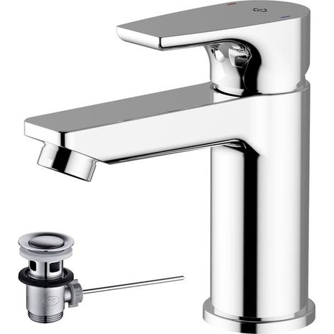 "MISCELATORE LAVABO BING - C/scarico aut. 1""1/4" (1/2)