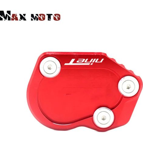 (Rouge) Compatible avec BMW R Nine T R nineT Rnine T RNINET 2014 2015 2016 - Extension de béquille latérale pour moto - Maxpower (1/4)