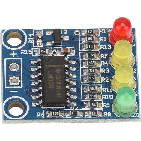Module indicateur de capacité de batterie 12 V à 4 chiffres avec voyant LED (1/5)