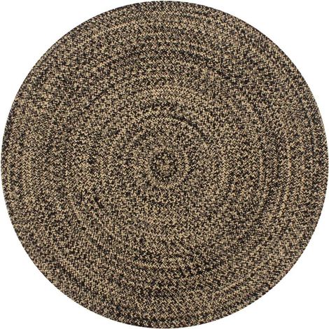 1 Tapis, Jute, Fait main, Coton, Salon Chambre