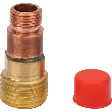 Lentille à gaz TIG 17GL 5/64" 2,0 mm compatible avec la torche de soudage WP-18 (1/5)