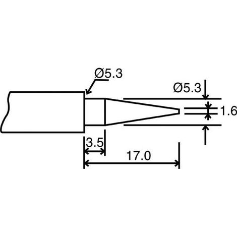 Panne De Rechange Pointe 1 Pour Vtssc10n-20n-30n (1/3)