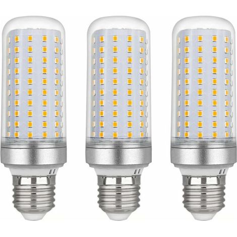 Ampoule Led E27 Maïs 30w, AC175-265V, Blanc Chaud 3000K 2500LM, Non Dimmable, 300W Ampoule Halogène Équivalent, Ampoule Maïs Led pour Lustres, Plafonniers, Lampes de Table et Lampadaires, Lot de 3 (1/4)