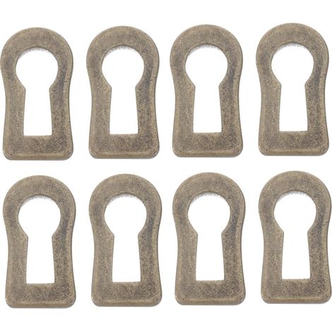 20 cache-serrures antiques en alliage de zinc pour meubles (1/5)