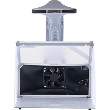 Airbrush-Sprühkabine, Abluftventilator, vielseitige Verwendung, Beige (1/2)