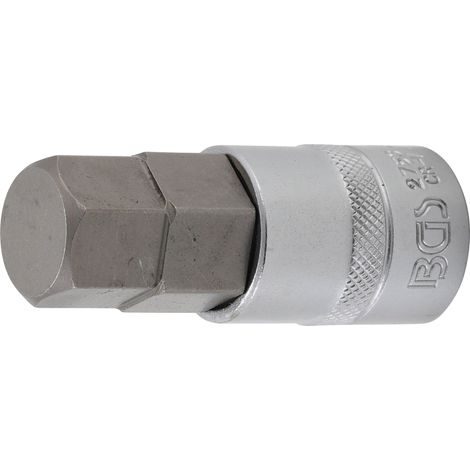 BGS Bit-Einsatz Lunghezza 70 mm Attacco quadro interno 12,5 mm (1/2") Esagono interno 13/16" - 2753 (1/3)