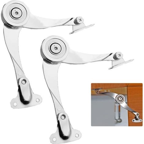 Charnières hydrauliques à butée aléatoire, charnières réglables pour portes d'armoires, charnières de support pour élévateurs de meubles