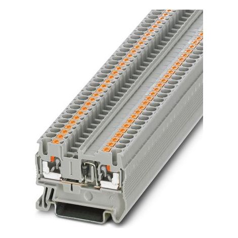 Bloc de jonction à étages Phoenix Contact PT 2.5-DIO/L-R, 0.14 4mm², Enfichable, Gris ( Prix pour Paquet de 5 )