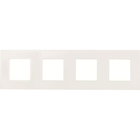 Zenit Plaque de Finition Basique 4X2 modules Blanche 2CLA227410N1102 ABB N2274.1BL