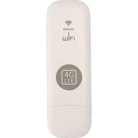 USB-WLAN-Adapter mit Micro-SIM-Kartensteckplatz, 150 Mbit/s, 10 Benutzer, WPA/WPA2-Verschlüsselung, für Europa/Asien, Weiß (1/5)