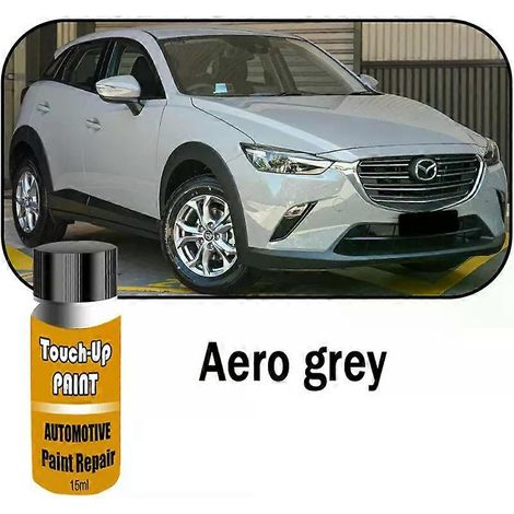 Kit de retouche peinture auto (2 pièces, avec pinceau) pour Mazda CX5 CX50 CX3 CX30 - Accessoire d'entretien et de réparation des rayures (1/5)