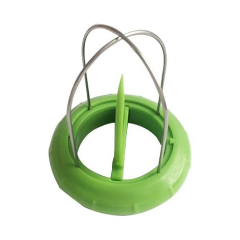 Mini coupe-kiwis, éplucheur, trancheur, ustensile de cuisine, coupe-fruits du dragon, outil à peler les kiwis, ustensiles de cuisine, 1 pièce (vert)