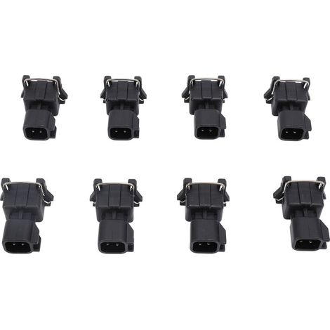 Adaptador de conector de inyector de combustible EV1 a EV6, 8 piezas, para motor LS2 LS3 LSX LS1 LT1 TPI, Camaro 1982-1992, OE12077939, utiliza inyectores EV1.