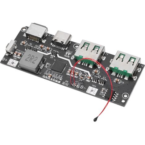USB Micro Typ C 5V 4,5A 22,5W Dual-LED-Schnelllademodul für Netzteile, kompatibles Zubehör (1/5)