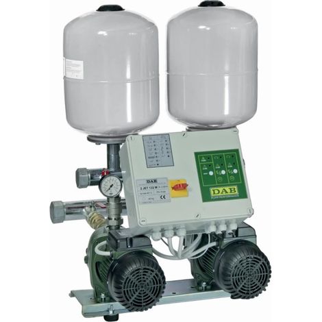 Système de pressurisation dab euroinox 2 pompes multistades 14.5 m3/h