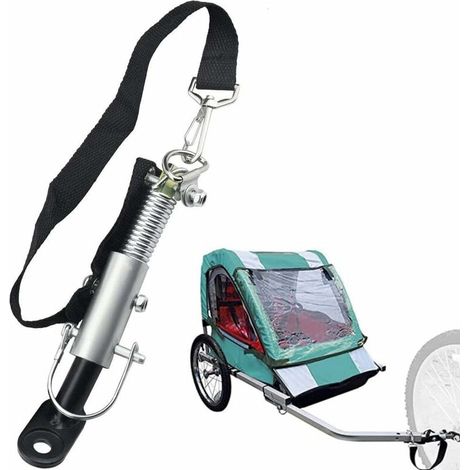 JKWG Attelage de remorque de vélo attelage de remorque de vélo pièces de rechange universelles adaptateur de remorque de vélo goupille de verrouillage d'attelage de remorque de vélo attelage de remorq (1/5)