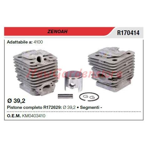 Cilindro pistone segmenti ZENOAH motosega 4100 R170414