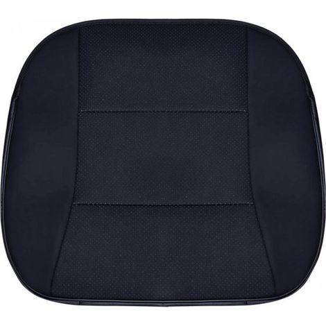Coussin de siège - Coussin de siège de voiture - Coussins de voiture - pour voiture - Cuir PU - Confortable - Coussin de chaise - Demi-paquet - Noir - 52501cm (1/3)