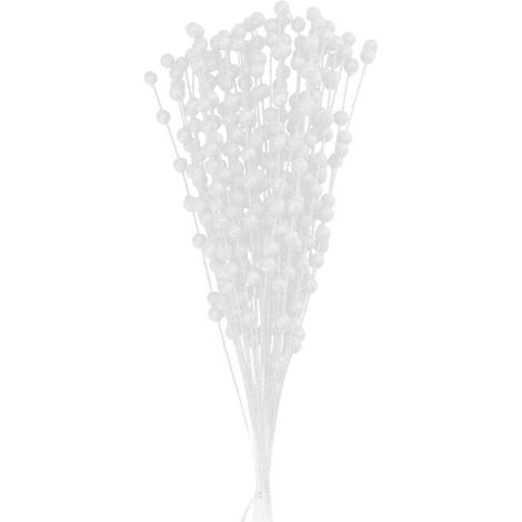 Branches de Brindilles Scintillantes pour Arbre de Noël, Bricolage de Couronne, Artisanat, Cadeau, Petit Vase, Décoration de Maison, Ornements de Fête, Noir (x) (1/5)
