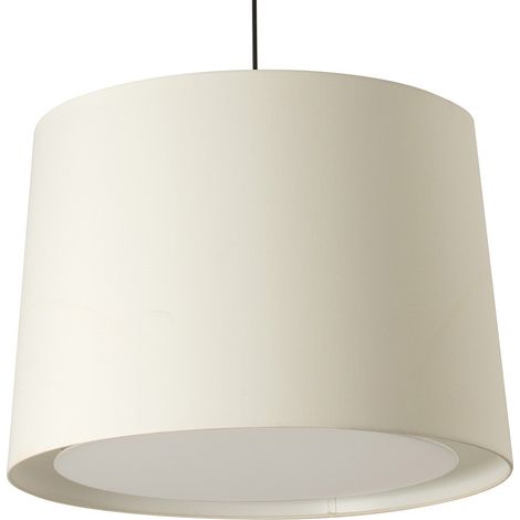 SAMBA Lámpara colgante simple negra/blanca 64315-54 (1/3)