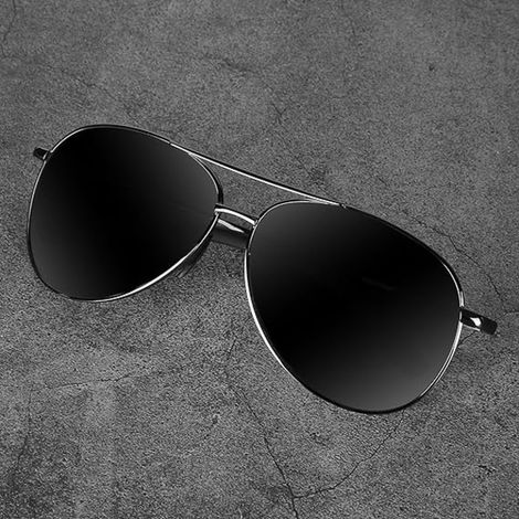 Lunettes de pilote polarisées pour hommes et femmes - Protection UV (1/3)