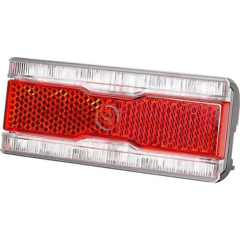 Bicy Fahrrad-Dynamo-Rücklicht mit Standlicht, Wechselstrom, 6 V, 0,5 W, LED-Fahrrad-Rücklicht, passend für 50 mm Montageloch (1/5)