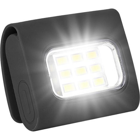 Lampes de sécurité LED étanches, rechargeables par USB, avec clip de collier, idéales pour la course à pied, le camping et la randonnée. Idéales pour la course, le camping et la randonnée. (1/5)