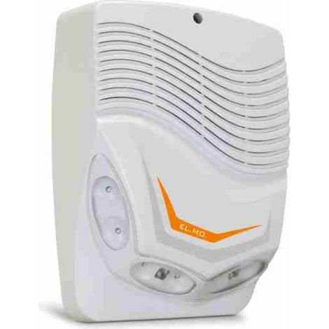Sirena da esterno RS-485 ULTRABUS con lampeggiatore LED, LED stato impianto, 2 trombe. Colore bianco. Brevetto: domanda n° VE2013A000035