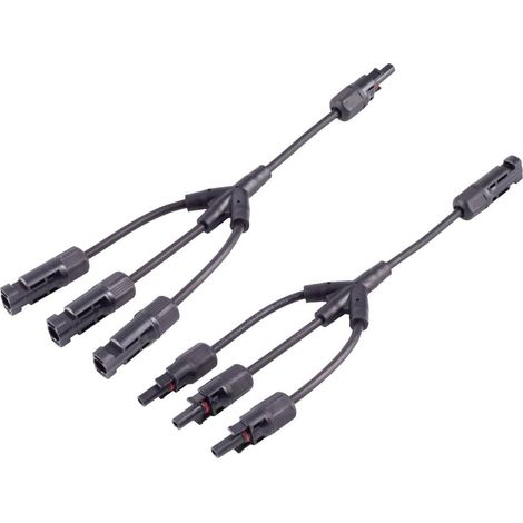 BKL Electronic 2800027 3/1 Spina a Y 6 mm² Lunghezza cavo 0.30 m
