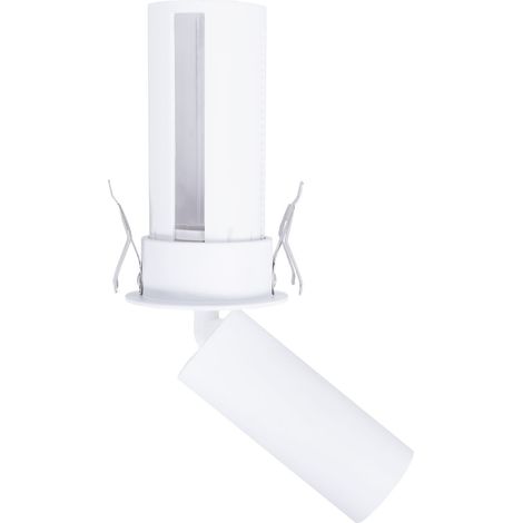 Faretto incasso orientabile tondo bianco LED 6W Maxlight (1/3)