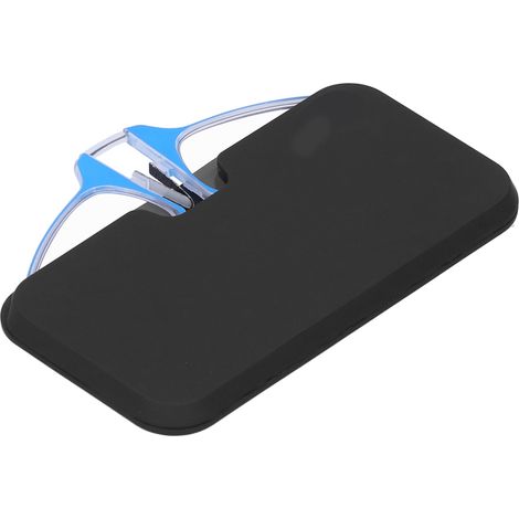 Lunettes sans branches avec pince-nez anti-lumière bleue, unisexes, pour personnes âgées, lunettes de lecture (+150 % de lumière bleue) (1/5)