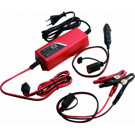 Chargeur de batterie SAM CHB-12 6 V, 12 V, 24V, avec prise EU ( Prix pour 1 )