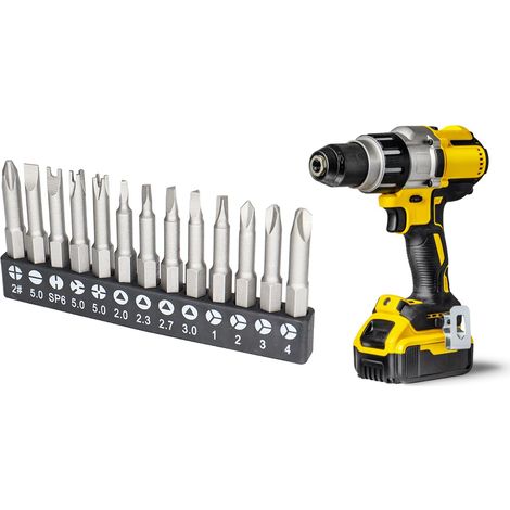 Lot de 13 tournevis pratiques et embouts de tournevis multi-tailles pour douilles d'appareils ménagers, 13 pièces de tournevis de forme spéciale, 13 pièces de tournevis (1/5)