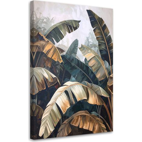 Impresión de Imagen Hojas tropicales de platanero naturaleza plantas 20x30 (1/5)