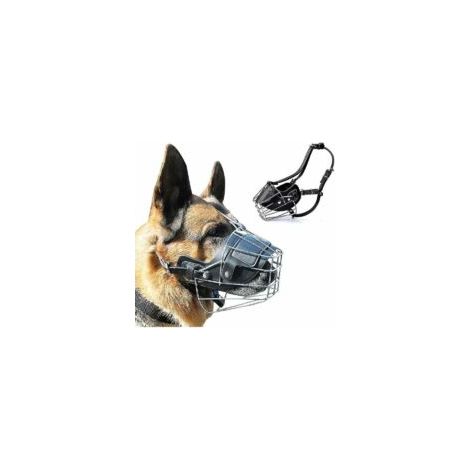 Muselière Super Metal Muselière Muselière en cuir pour grands chiens