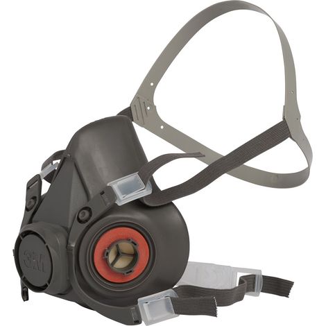 Masque respiratoire 3M 6000, taille Large, Demi-masque ( Prix pour 1 )