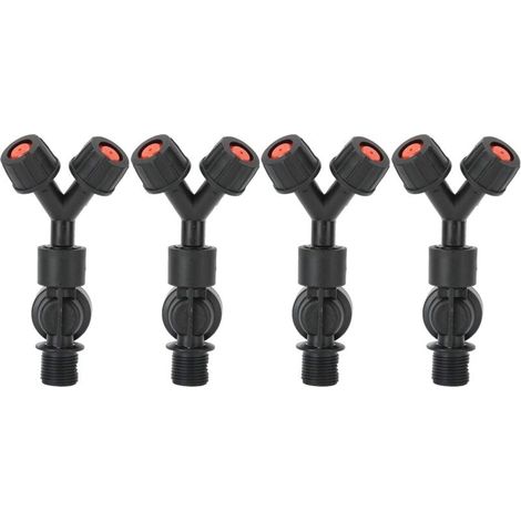 4pcs buses anti-goutte double tête, pièces de rechange pour pulvérisateur à dos électrique agricole, calibre 18mm, atomiseur de précision (1/5)