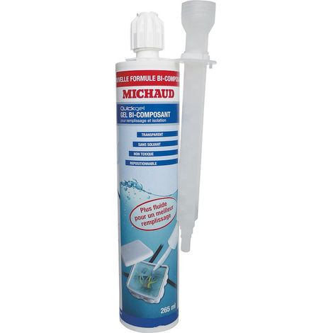 Gel de remplissage et d'isolation bi-composant cartouche 265ml pour trousse de jonction (1/3)