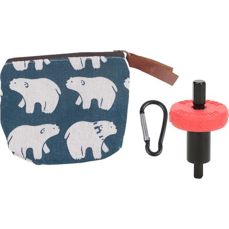 Embout de démarreur électrique rouge et noir CRV, adaptateur de démarreur moteur en plastique, pièces détachées incluses dans un sachet.