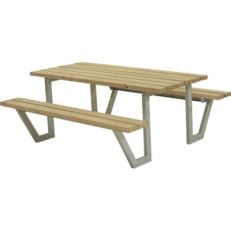 FRANKEL kaiserkraft, Ensemble table et bancs pour 6 personnes, (1/5)