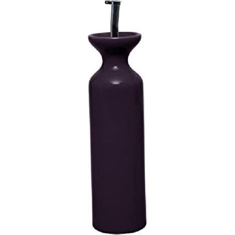Excelsa oliera bordeaux ceramica 350 ml tappo inox